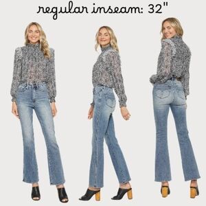 Judy Blue HR Tummy Control Classic Bootcut Jeans Regular Inseam Various NEW